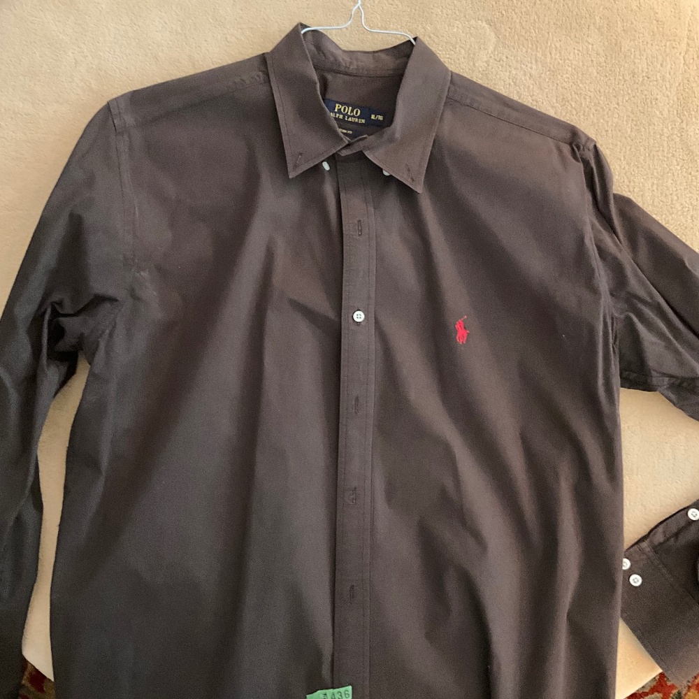 Polo, Ralph Lauren, long sleeve button up, XL